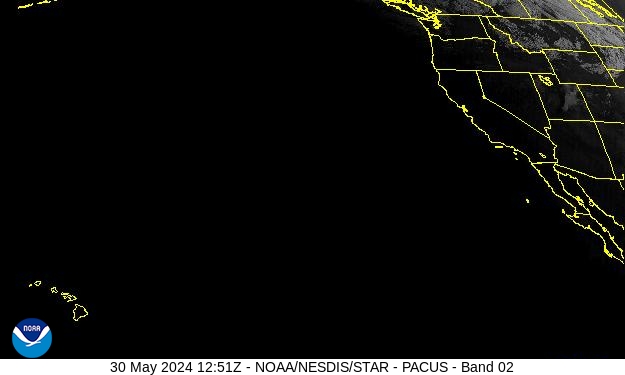 PAC-US-2 Weather Satellite Image for San Joaquin