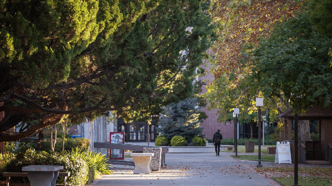 Image caption: Sacramento City College in Sacramento on Oct. 3, 2022.