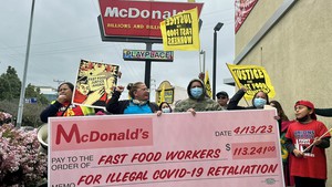 A victory by McDonald's workers at a Boyle Heights, Los Angeles, location was a rarity among retaliation cases.