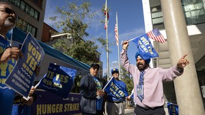Demonstrators in Sacramento went on a hunger strike to persuade Gov. Newsom to okay a bill banning caste discrimination.