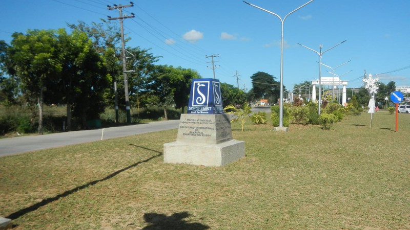 Sign for  Baliuag Lodge No. 301 - Soroptimist International (Pan-Philippine Highway, San Rafael, Bulacan)