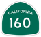 Highway Sign Image for highway SR-160