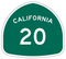 Highway Sign Image for highway SR-20