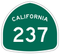 Highway Sign Image for highway SR-237
