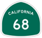 Highway Sign Image for highway SR-68