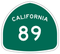 Highway Sign Image for highway SR-89