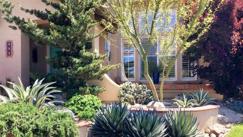 Image caption: Proceeds from the "Gardens of Folsom" tour  this weekend support scholarships for local students as well as local garden projects.