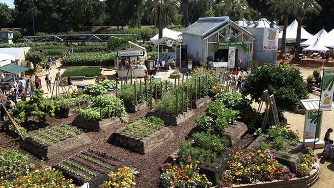 The Farm features dozens of crops grown in California as well as the Insect Pavilion and the UCCE Sacramento County master gardeners' booth.