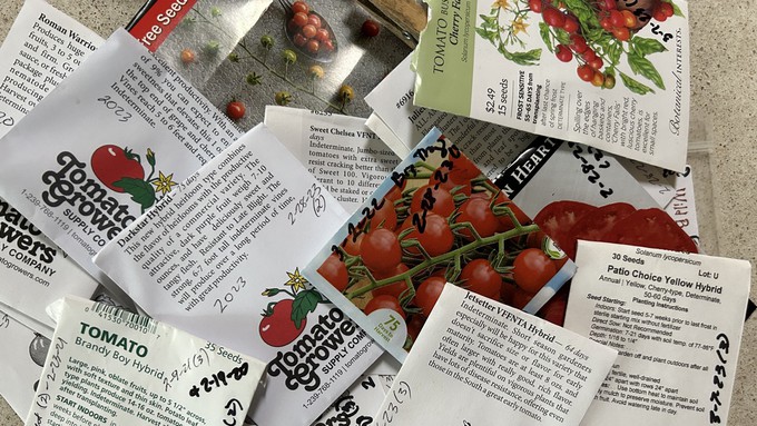 Hmm, there's bound to be seeds to swap in this collection. Learn about seed saving and sharing during a Placer County master gardener-led workshop Jan. 13.