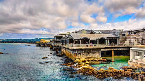 Image caption: Since the 1920s, the Monterey Bay has been a marine science hub. And the Monterey Bay Aquarium is the biggest draw for visitors.