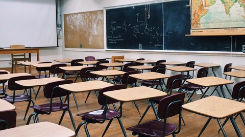 Image caption: Like many counties, Nevada County classrooms stood empty during the COVID-19 pandemic.