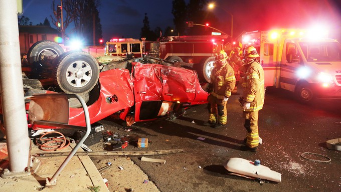 Image caption: California traffic deaths remain high, but it doesn’t have to be that way.