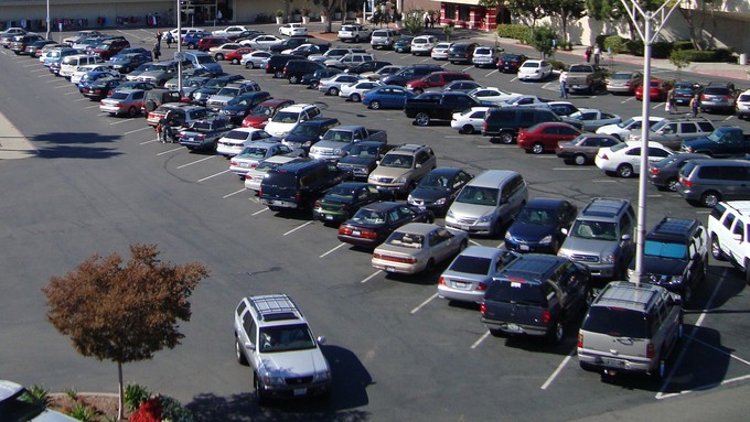 Image caption: It may not seem like it, but California has too many parking spaces.