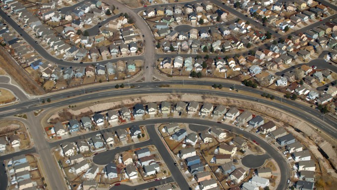Image caption: Suburbia has become a defining feature of the California landscape. But what does the word really mean?