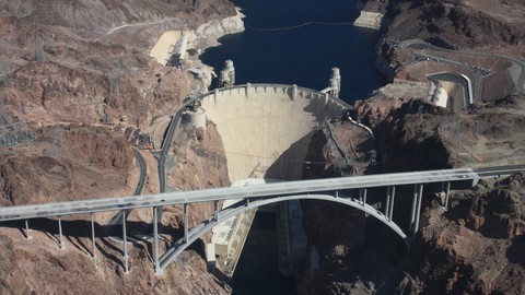 Image caption: California’s 1,000 megawatts of power from the Colorado River’s Hoover Dam have been in jeopardy.