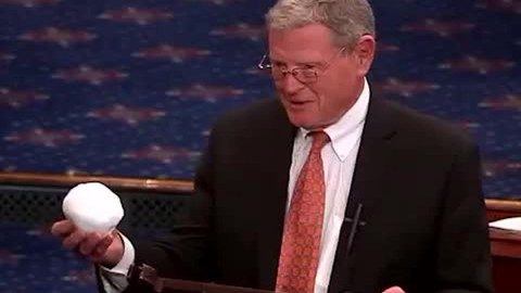 Image caption: Now-retired Senator James Inhofe (R-OK) was the most outspoken climate denier in Congress for many years.