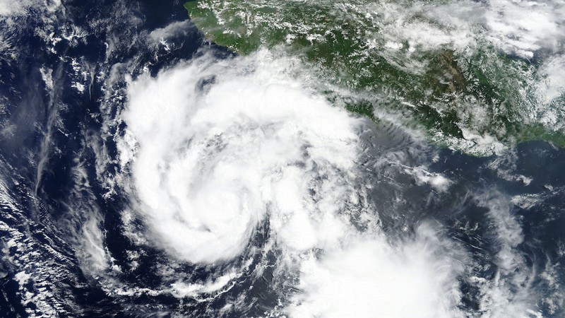 Hurricane Hilary formed off the coast of Mexico, quickly intensifying from a tropical storm to hurricane status.