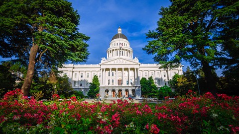 Image caption: Sign up for a free spin through the Capitol Building and its gardens.