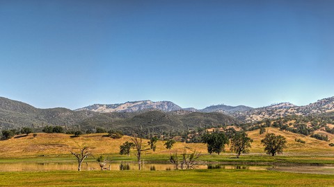 Image caption: Hernandez Reservoir is among the water sources in San Benito County.