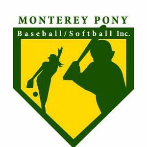 Monterey PONY Baseball/Softball logo