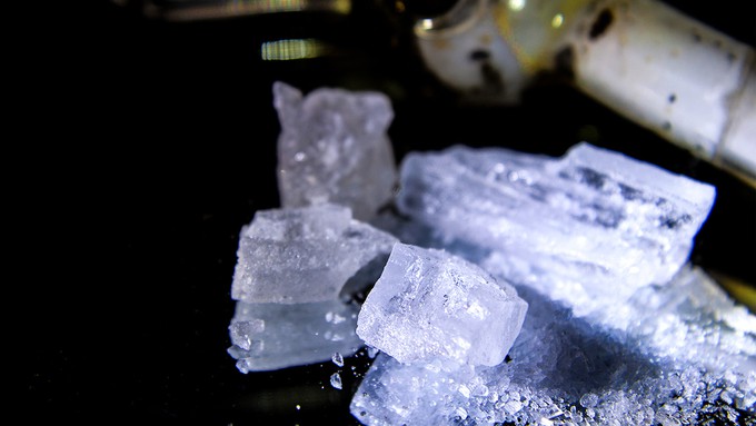 Image caption: Drug cartels are using a method called P2P to produce meth that is “cheap, potent and relentless.”