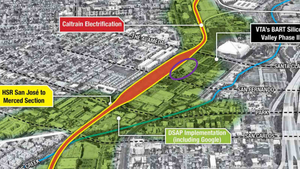 The arrival of High Speed Rail, BART and Google will transform the area just west of the Downtown core.