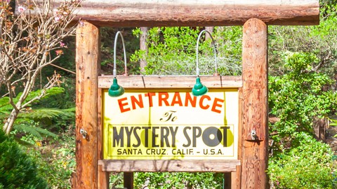 Image caption: What’s more arcane—the Mystery Spot, or Santa Cruz’s local government?