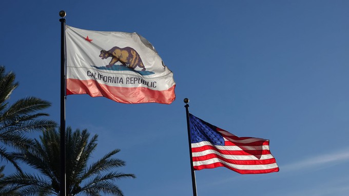 Image caption: Does California portray America’s future?