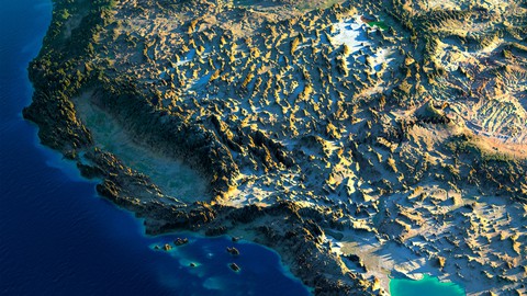 Image caption: Dramatic coastal views, barren deserts, a lush Central Valley, and multiple mountain ranges allow California to emulate many spots around the globe.