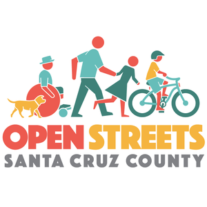 Open Streets Santa Cruz County logo