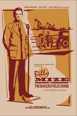 Poster for "Billy Mize and the Bakersfield Sound"