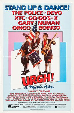 Poster for “Urgh! A Music War”