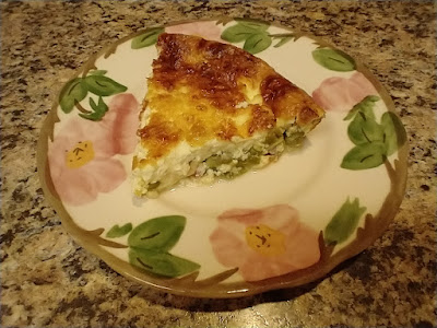 Slice of quiche