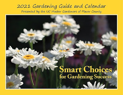 Gardening calendar with flowers on cover