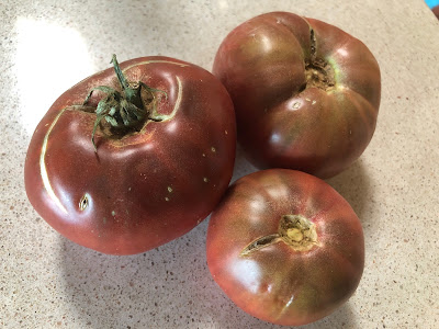 Three tomatoes