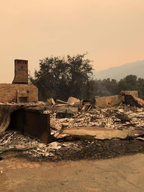 Burned home in Vacaville