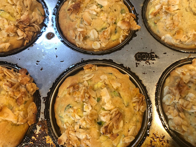 Lemond zucchini muffins