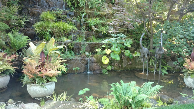 Maple Rock pond and fountain