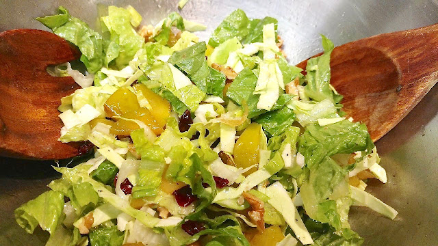 Pluot salad