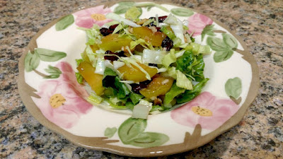 Salad on plate