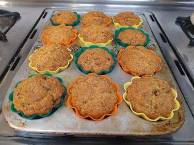 Muffins in tin