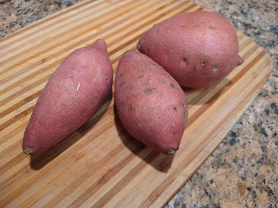 3 sweet potatoes