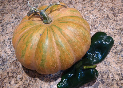 Pumpkin and poblano