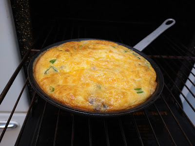 Mushroom frittata