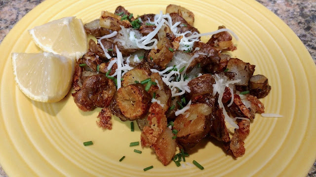 Sunchokes on a plate