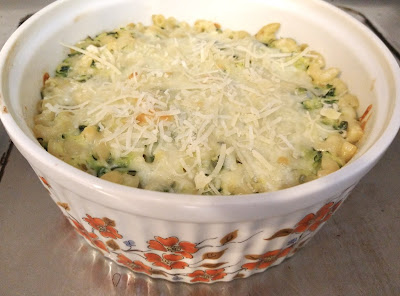 Casserole of zucchini mac