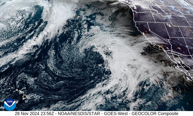 GEOColor Weather Satellite Image for El Dorado