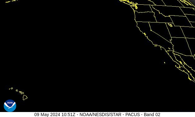 PAC-US-2 Weather Satellite Image for Monterey