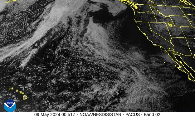 PAC-US-2 Weather Satellite Image for Sacramento