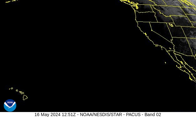 PAC-US-2 Weather Satellite Image for Nevada